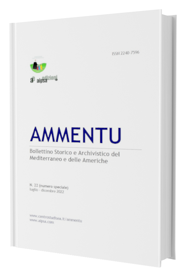 					View Vol. 1 No. 22 (2022):  AMMENTU N. 22 / SPECIALE N.3
				